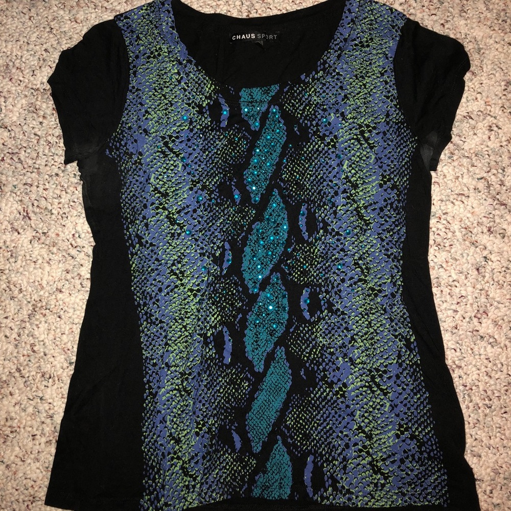 Embellished Chaus Sport blouse